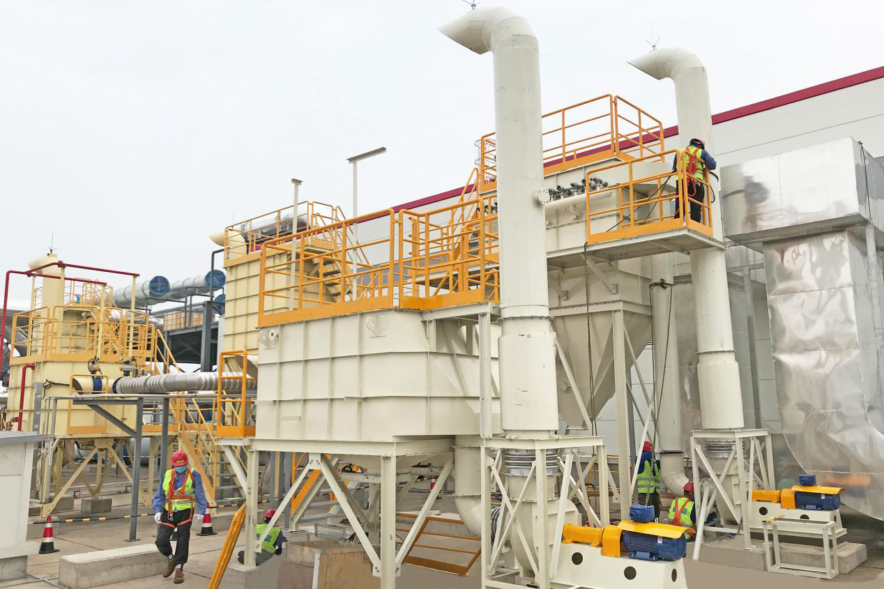 南京粉塵治理工程設(shè)備安裝現(xiàn)場 南京粉塵治理工程設(shè)備安裝現(xiàn)場