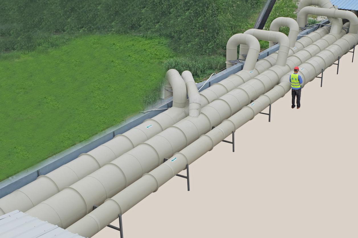 江蘇酸堿廢氣處理工程設備安裝中 江蘇酸堿廢氣處理工程設備安裝中