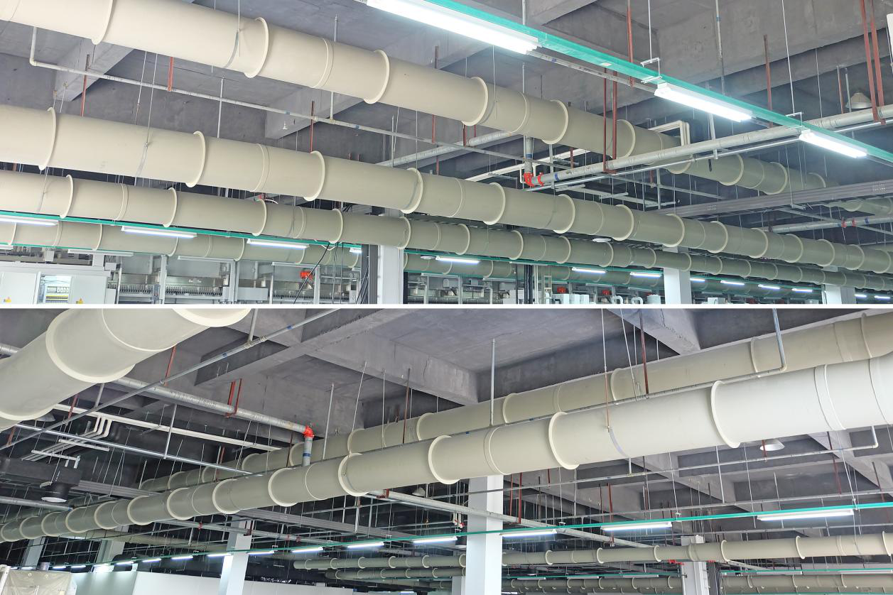 江蘇酸堿廢氣處理工程設備安裝中 江蘇酸堿廢氣處理工程設備安裝中