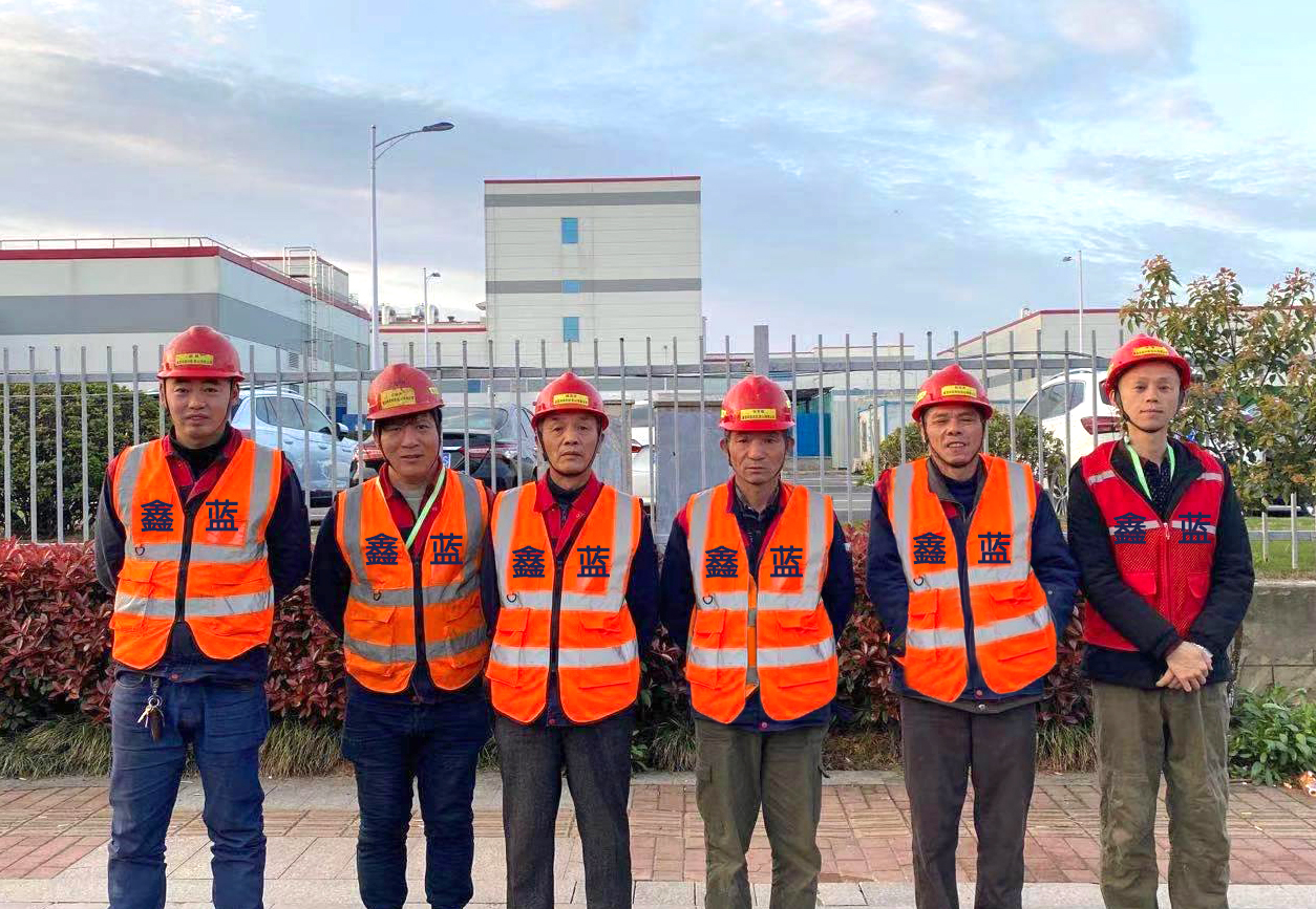 除塵設備工程安裝作業(yè)前培訓現(xiàn)場