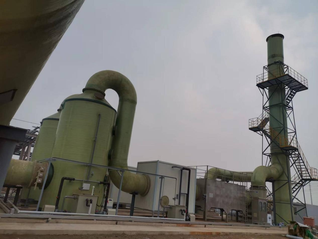 山東化工廠臭氣治理工程案例 山東化工廠臭氣治理工程案例